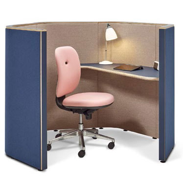 Bee acoustic office work pod with desk
