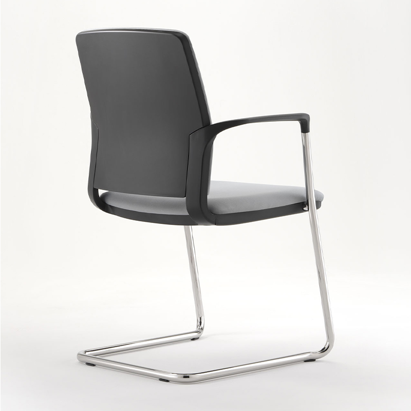 Madrid upholstered cantilever meeting chair