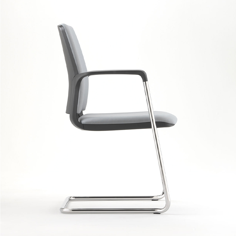 Madrid upholstered cantilever meeting chair