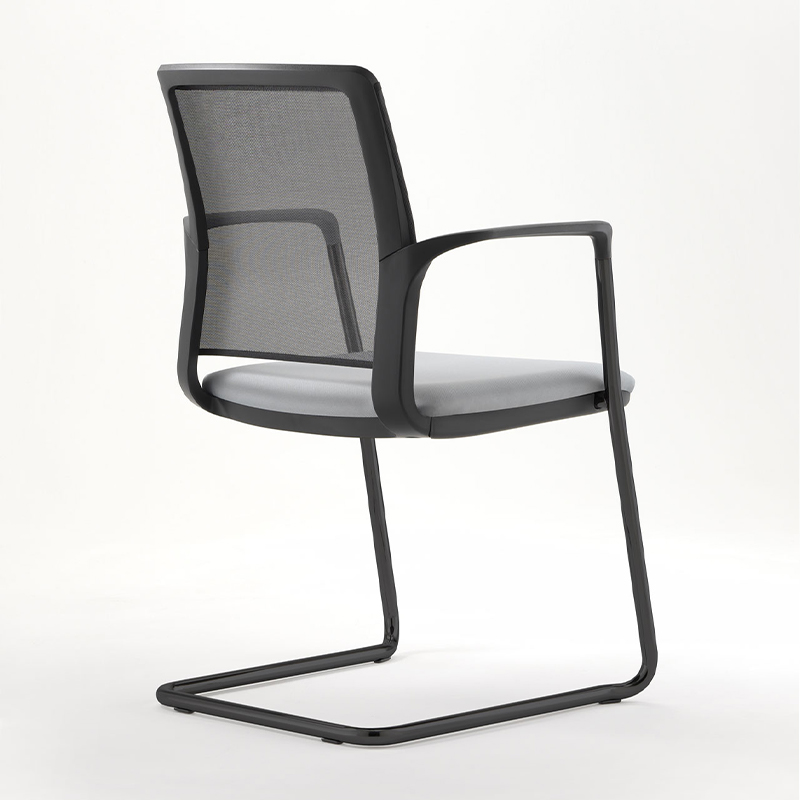 Madrid mesh back cantilever meeting chair