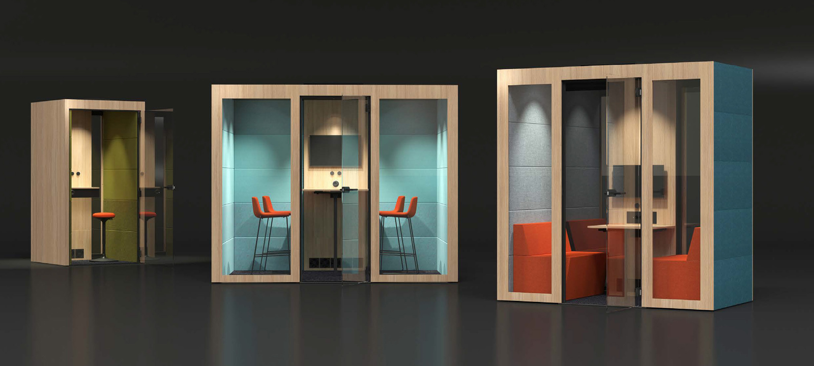 Silent Room Office Work Meeting Pods