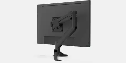 Large monitor arm.