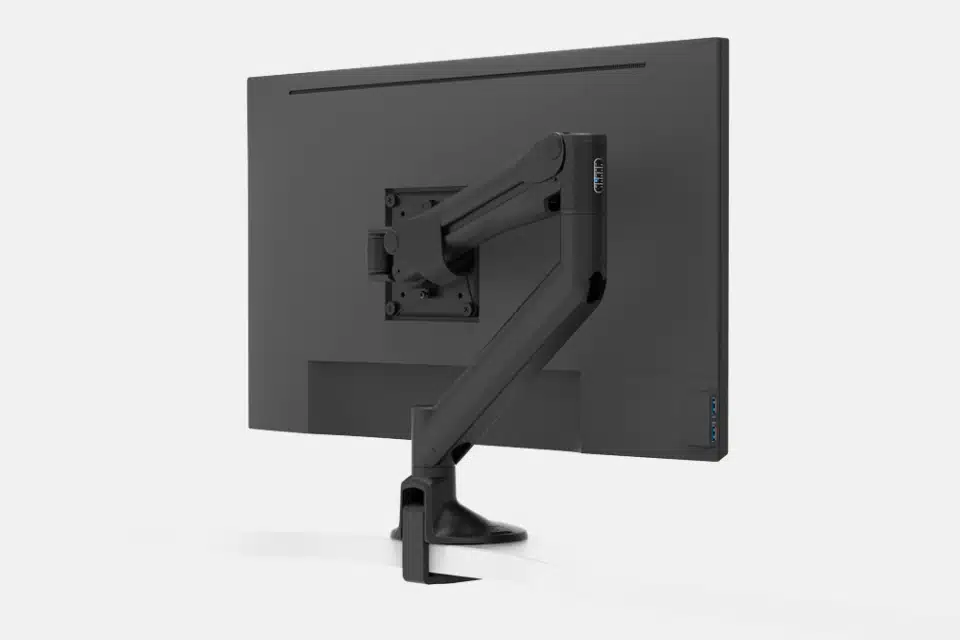 Large monitor arm.
