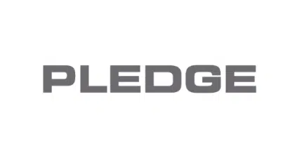 Pledge brand logo.